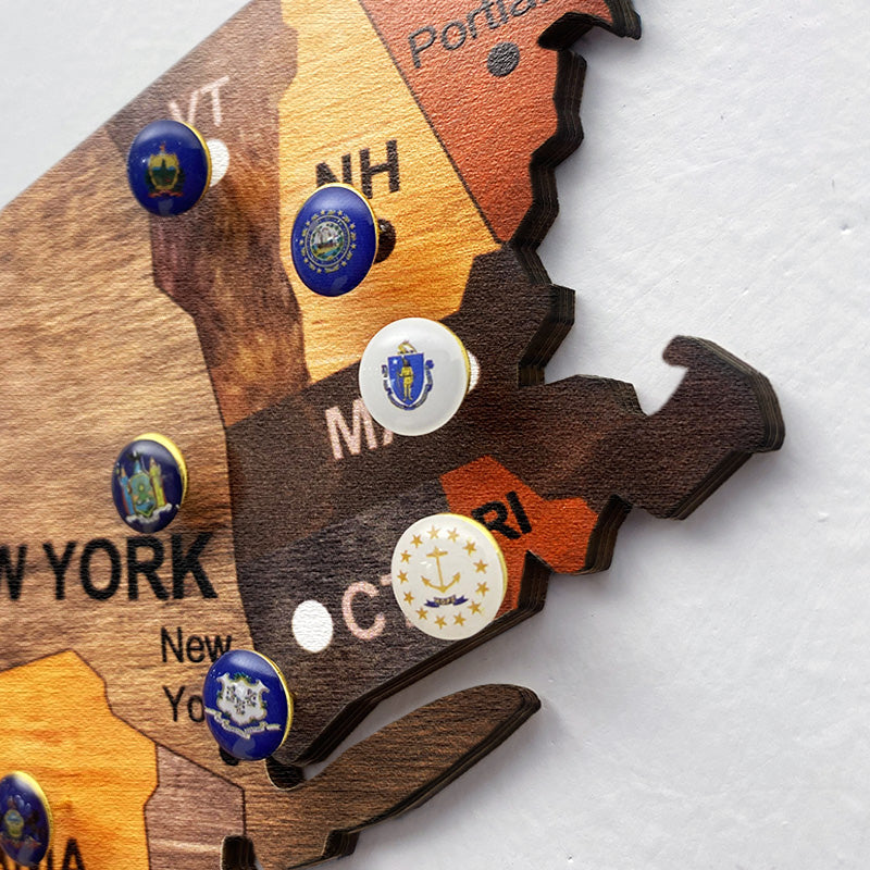 3D United States Wooden Map Puzzle